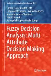 Produktbild: Fuzzy Decision Analysis: Multi Attribute Decision Making Approach