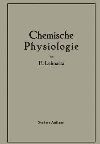 Produktbild: Einf&uuml;hrung in die Chemische Physiologie