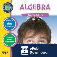 Produktbild: Algebra - Task Sheets Gr. 6-8