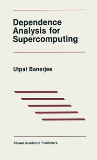 Produktbild: Dependence Analysis for Supercomputing