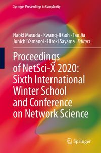Produktbild: Proceedings of NetSci-X 2020: Sixth International Winter School and Conference on Network Science