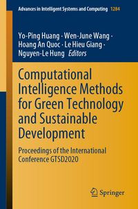 Produktbild: Computational Intelligence Methods for Green Technology and Sustainable Development