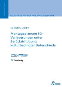 Produktbild: Montageplanung f&uuml;r Verlagerungen unter Ber&uuml;cksichtigung kulturbedingter Unterschiede