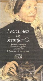 Produktbild: Les Carnets de Jennifer G.