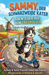 Produktbild: Sammy, der Schwarz wei&szlig;e Kater