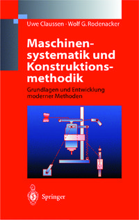 Produktbild: Maschinensystematik und Konstruktionsmethodik