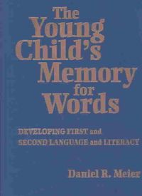 Produktbild: The Young Child's Memory for Words: Developing First and Second Language and Literacy