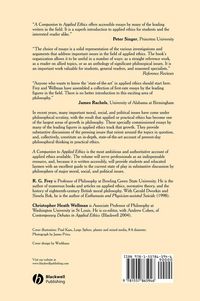Produktbild: A Companion to Applied Ethics