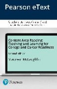 Produktbild: Content Area Reading Rev/e 2/e