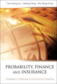 Produktbild: Probability, Finance and Insurance, Proceedings of a Workshop
