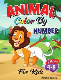 Produktbild: Animal Color by Number Activity Book for Kids
