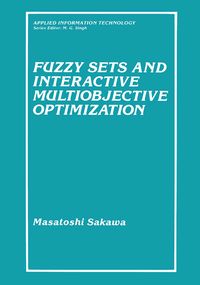 Produktbild: Fuzzy Sets and Interactive Multiobjective Optimization