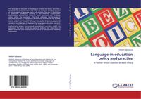 Produktbild: Language-in-education policy and practice