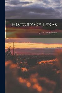 Produktbild: History Of Texas
