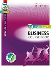 Produktbild: BrightRED Course Book Level 3 and 4 Business