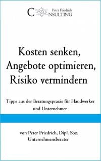 Produktbild: Kosten senken, Angebote optimieren, Risiko vermindern