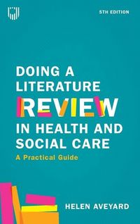 Produktbild: Doing a Literature Review in Health and Social Care: A Practical Guide