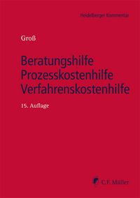 Produktbild: Beratungshilfe - Prozesskostenhilfe - Verfahrenskostenhilfe