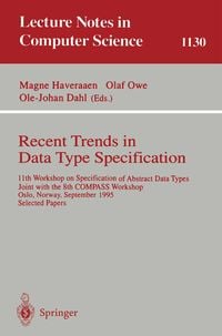 Produktbild: Recent Trends in Data Type Specification
