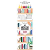 Produktbild: Mes marque-pages &agrave; colorier : lecture romance