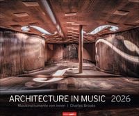 Produktbild Architecture in Music Kalender 2026 - Musikinstrumente von innen