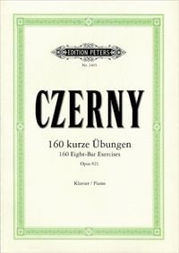 Produktbild: 160 kurze &Uuml;bungen op. 821