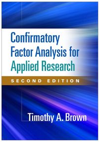 Produktbild: Confirmatory Factor Analysis for Applied Research
