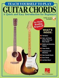 Produktbild: Teach Yourself to Play Guitar Chords - A Quick and Easy Introduction for Beginners (Book/Online Audio)