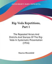 Produktbild: Rig-Veda Repetitions, Part 1