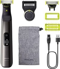 Produktbild: Philips OneBlade Pro 360 K&ouml;rperhaartrimmer, Pr&auml;zisions Trimmer, Rasierer Chrom