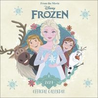 Die Eiskönigin 2 Broschurkalender 2024. Olaf, Elsa und ihre Freunde in einem praktischen Kalender mit Platz für Termine und coolen Bildern aus dem F von |Heye