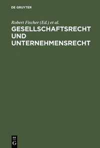 Produktbild: Gesellschaftsrecht und Unternehmensrecht