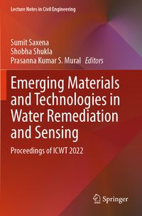 Produktbild: Emerging Materials and Technologies in Water Remediation and Sensing