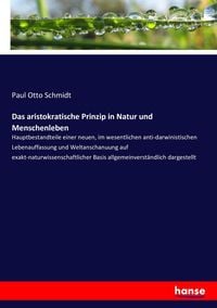 Produktbild: Das aristokratische Prinzip in Natur und Menschenleben