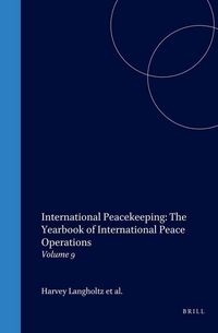 Produktbild: International Peacekeeping: The Yearbook of International Peace Operations