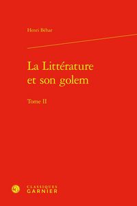 Produktbild: La Litterature et son Golem