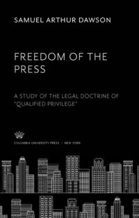 Produktbild: Freedom of the Press