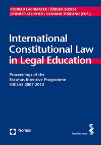 Produktbild: International Constitutional Law in Legal Education