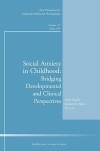 Produktbild: Social Anxiety in Childhood Br