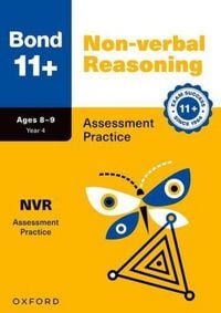 Produktbild: Bond 11+ Non-verbal Reasoning Assessment Practice Papers Age 8-9 | For GL Assessment & other 11 plus exams