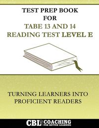 Produktbild: Test Prep Book For TABE 13 and 14 Reading Test Level E