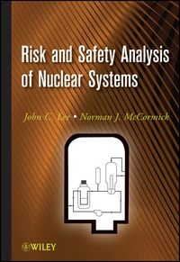 Produktbild: Risk and Safety Analysis of Nuclear Systems