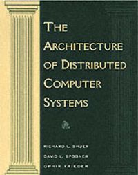 Produktbild: The Architecture of Distributed Computer Systems: A Data Engineering Perspective on Information Systems