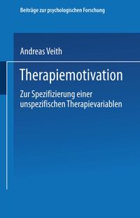 Bild vom Artikel Therapiemotivation vom Autor Andreas Veith