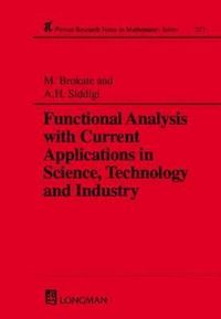 Produktbild: Functional Analysis with Current Applications in Science, Technology and Industry