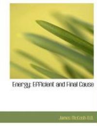 Produktbild: Energy: Efficient and Final Cause