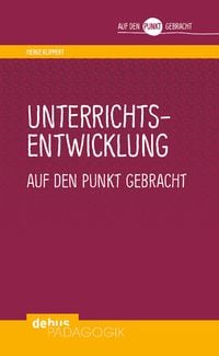 Produktbild: Unterrichtsentwicklung auf den Punkt gebracht