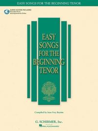 Produktbild: Easy Songs for Beginning Singers - Tenor Book/Online Audio
