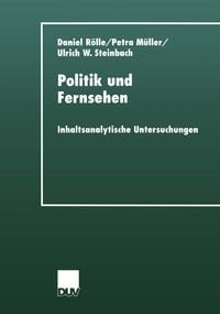 Produktbild: Politik und Fernsehen