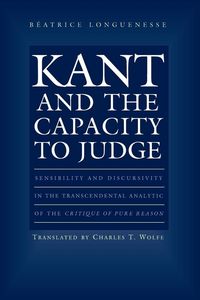 Produktbild: Kant and the Capacity to Judge